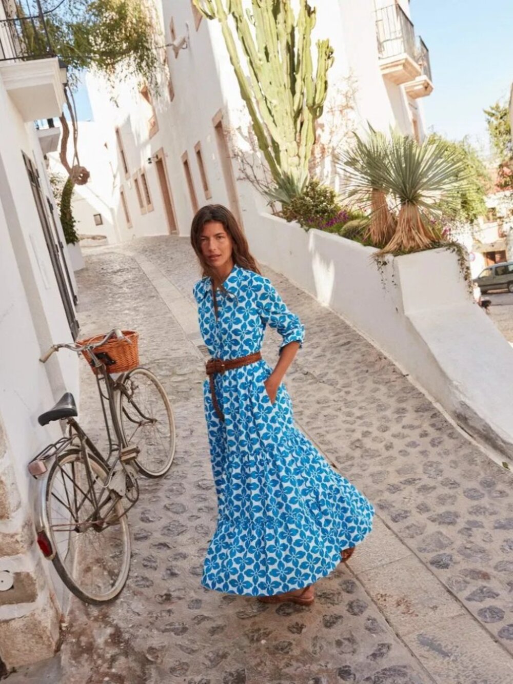 NWT Boden Flo Cotton Midi Shirtdress Sz 2 - Picture 1 of 6